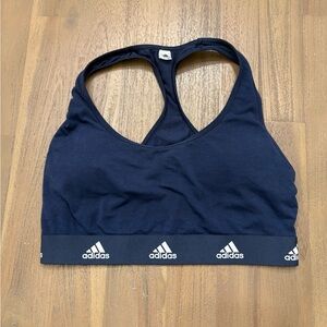 Adidas Women's Dark Blue Sports Bra